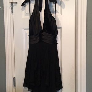 BCBGMaxAzria Black Mini Dress